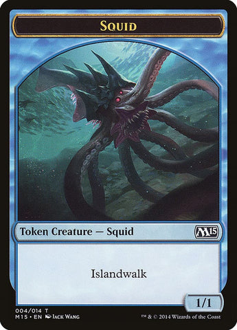 Squid Token [Magic 2015 Tokens]