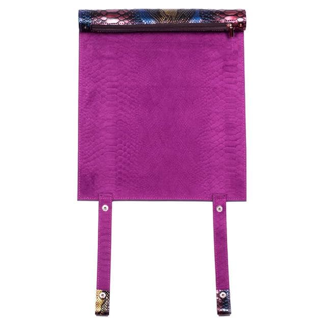 Foldable Dice Mat & Case | Rainbow Dragon Scale (A10)