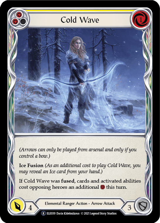 Cold Wave (Yellow) [U-ELE039] Unlimited Normal