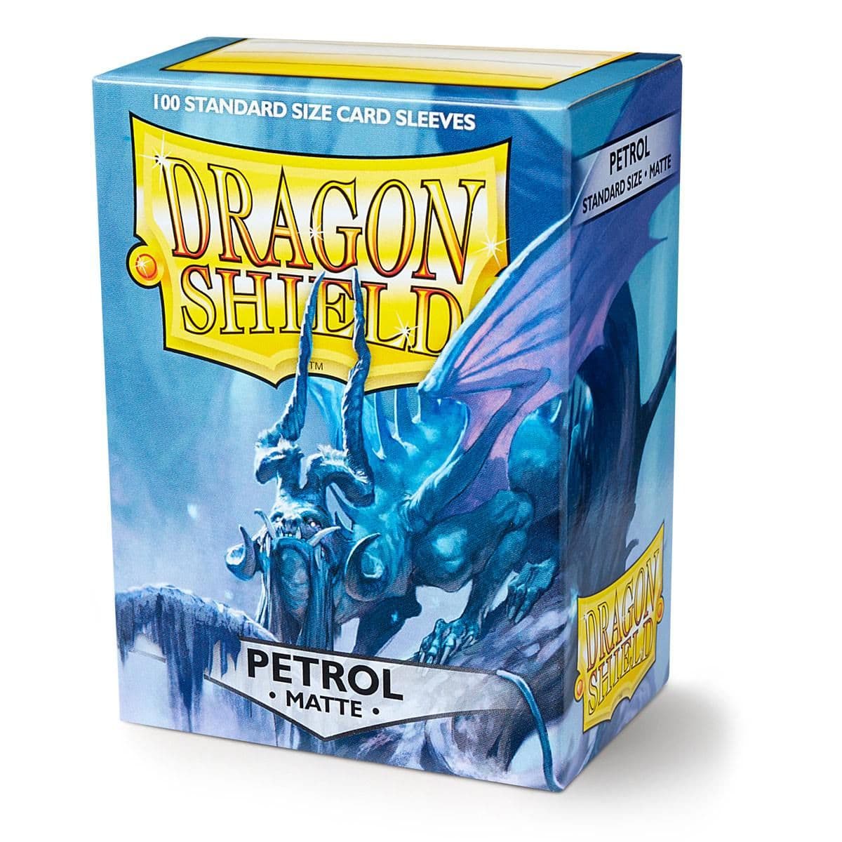 Dragon Shield | Standard Size Sleeves | 100ct | Petrol (Matte)