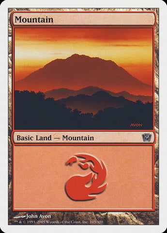 Mountain (345) [Ninth Edition]