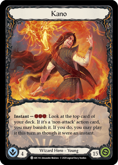 Death Dealer // Kano [U-ARC040 // U-ARC114] (Arcane Rising Unlimited)  Unlimited Normal
