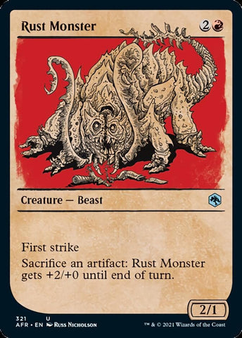 Rust Monster (Showcase) [Dungeons & Dragons: Adventures in the Forgotten Realms]