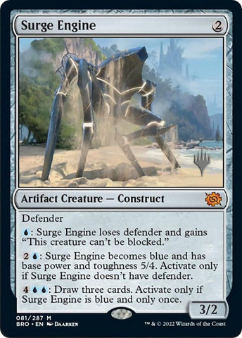 Surge Engine (Promo Pack) [The Brothers' War Promos]