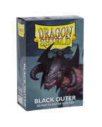 Dragon Shield | Outer Sleeves | 100ct | Black (Matte)