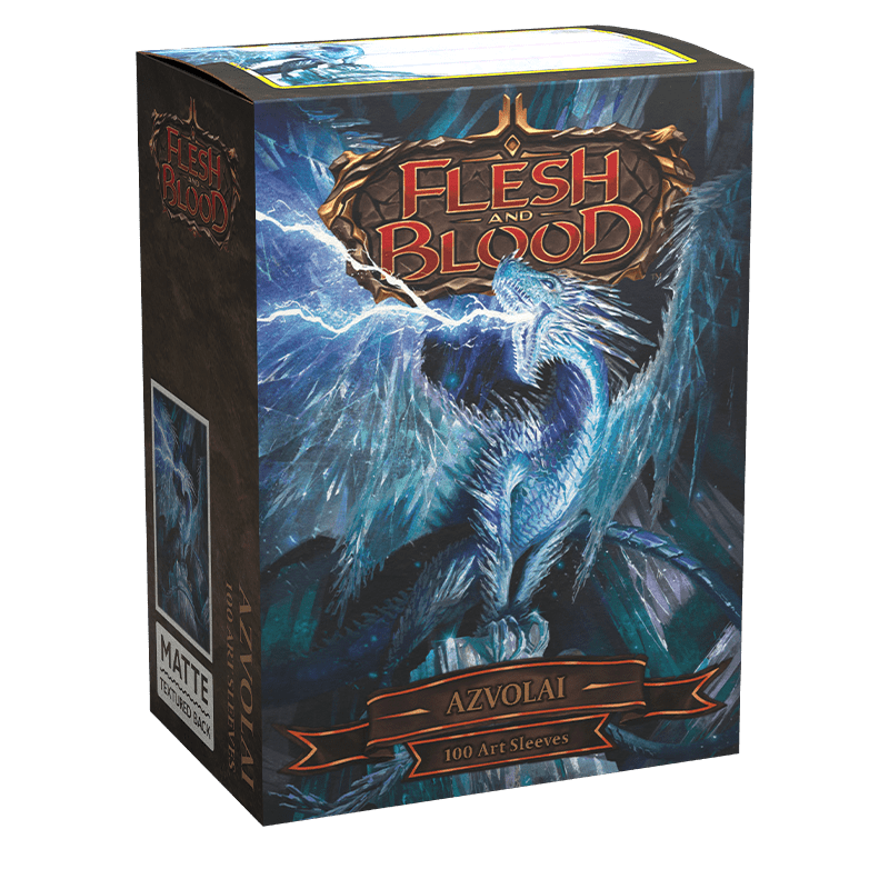 Dragon Shield | Standard Size Sleeves | 100ct | Azvolai (Flesh and Blood Matte)
