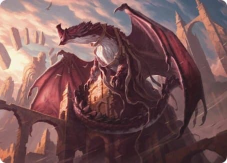 Velomachus Lorehold Art Card [Strixhaven: School of Mages Art Series]