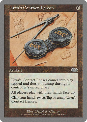 Urza's Contact Lenses [Unglued]