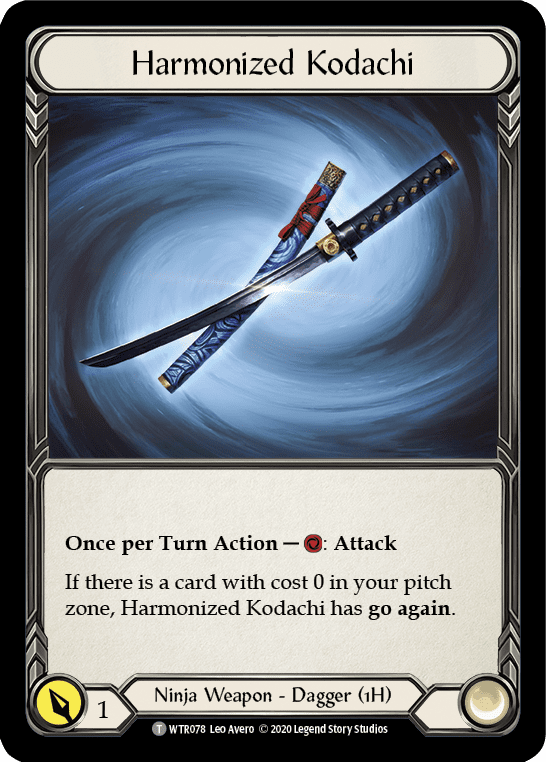 Harmonized Kodachi // Rhinar, Reckless Rampage [U-WTR078 // U-WTR001] Unlimited Normal