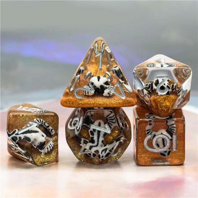 RPG Dice | "Western Desert" | Set of 7