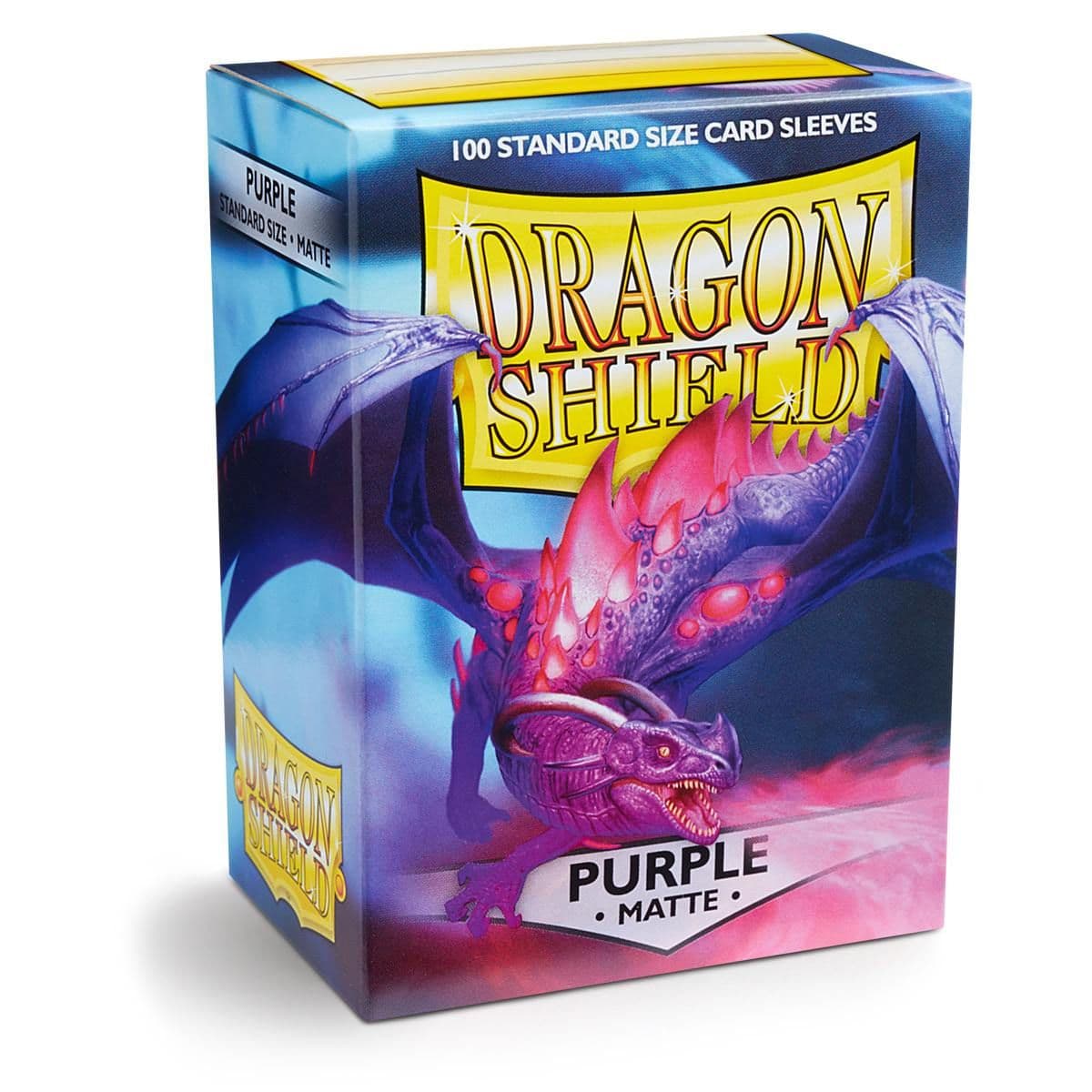 Dragon Shield | Standard Size Sleeves | 100ct | Purple (Matte)