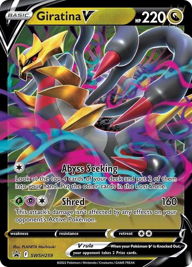Giratina V SWSH259/307 - SWSH Sword & Shield Promo Cards Holofoil