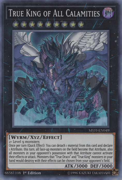 True King of All Calamities [MYFI-EN049] Super Rare