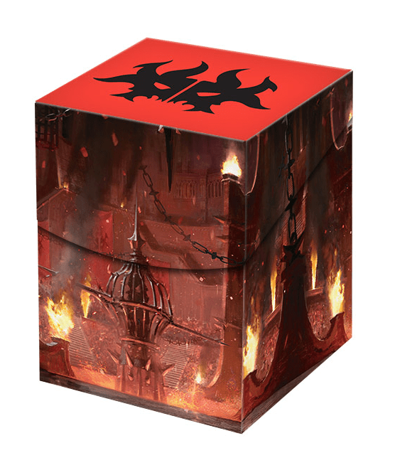 Ultra PRO: Deck Box - PRO 100+ (Guilds of Ravnica - Cult of Rakdos)