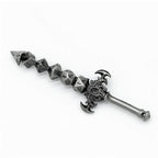 Pendant | "Holy Avenger" Dice Sword | Silver