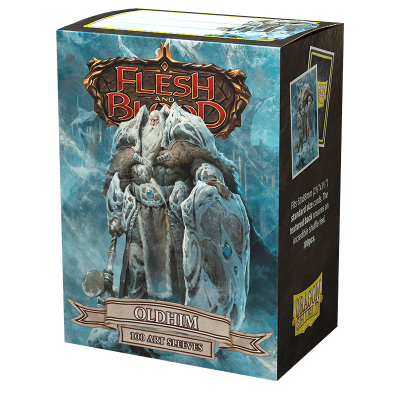 Dragon Shield | Standard Size Sleeves | 100ct | Oldhim (Flesh and Blood Matte)