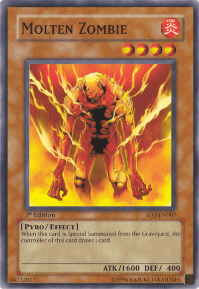 Molten Zombie [SD3-EN007] Common