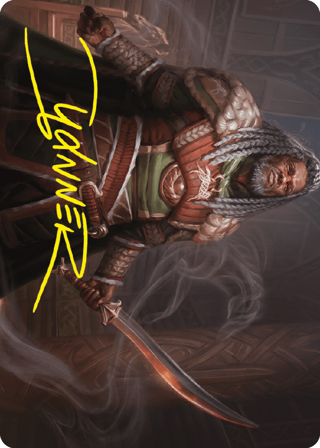 Theoden, King of Rohan Art Card (Gold-Stamped Signature) [The Lord of the Rings: Tales of Middle-earth Art Series]
