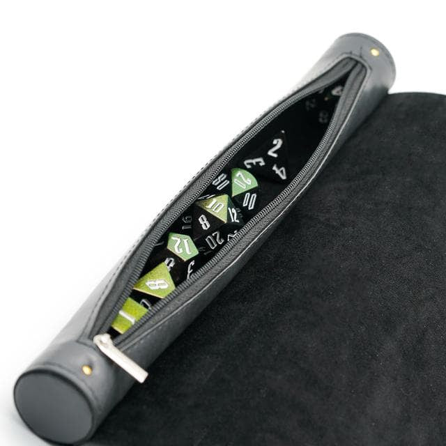 Foldable Dice Mat & Case | Black (A11)