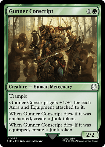 Gunner Conscript [Fallout]