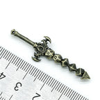Pendant | "Holy Avenger" Dice Sword | Bronze