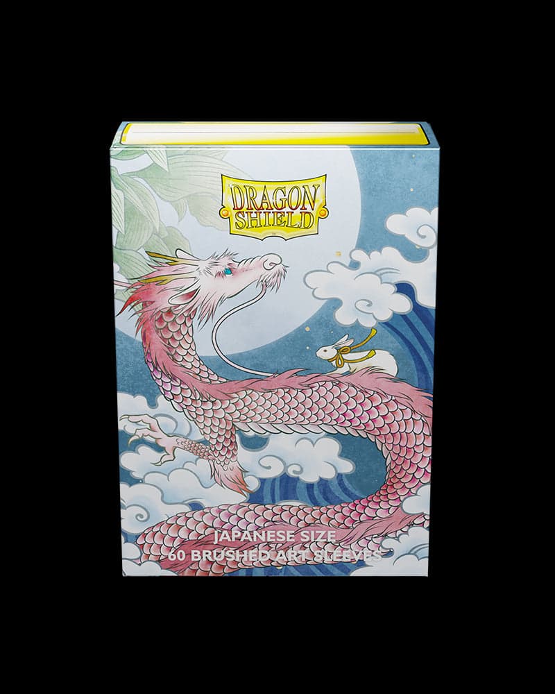 Dragon Shield | Japanese Size Sleeves | 60ct | Water Rabbit 2023 (Art Brushed)