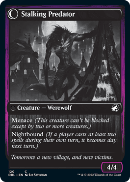 Shady Traveler // Stalking Predator [Innistrad: Double Feature]