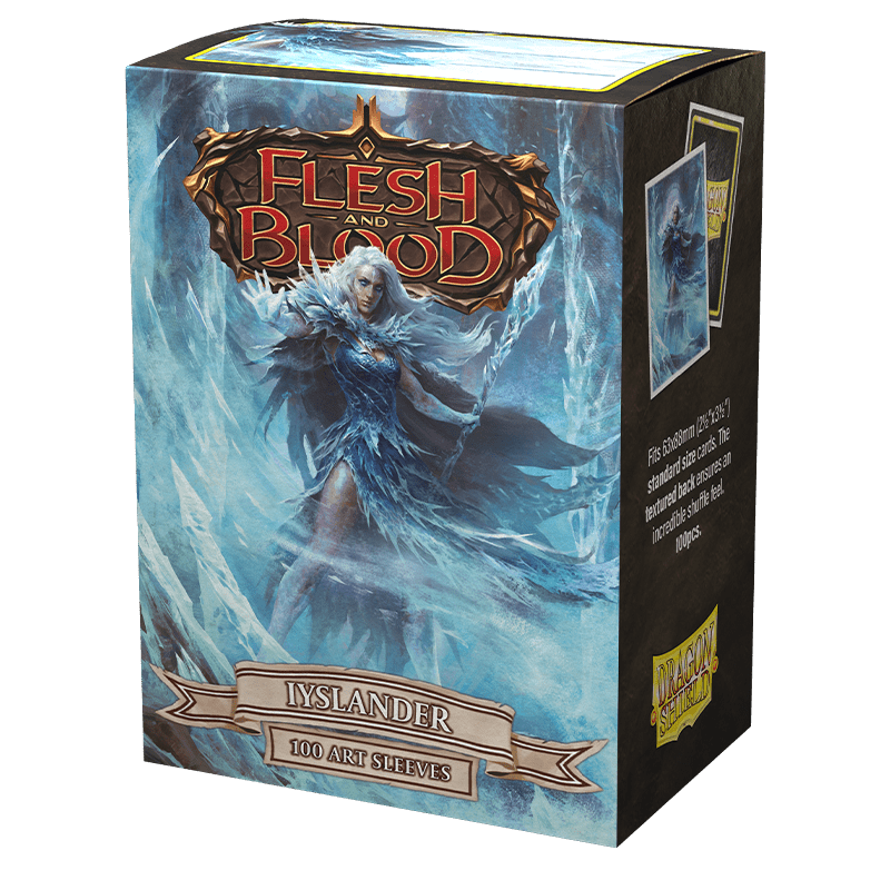 Dragon Shield | Standard Size Sleeves | 100ct | Iyslander (Flesh and Blood Matte)