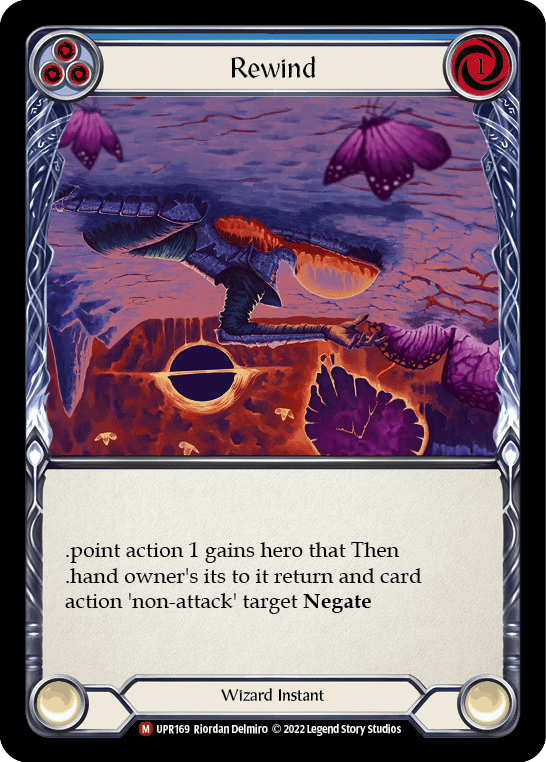 Rewind (Alternate Art) [UPR169] (Uprising)  Rainbow Foil