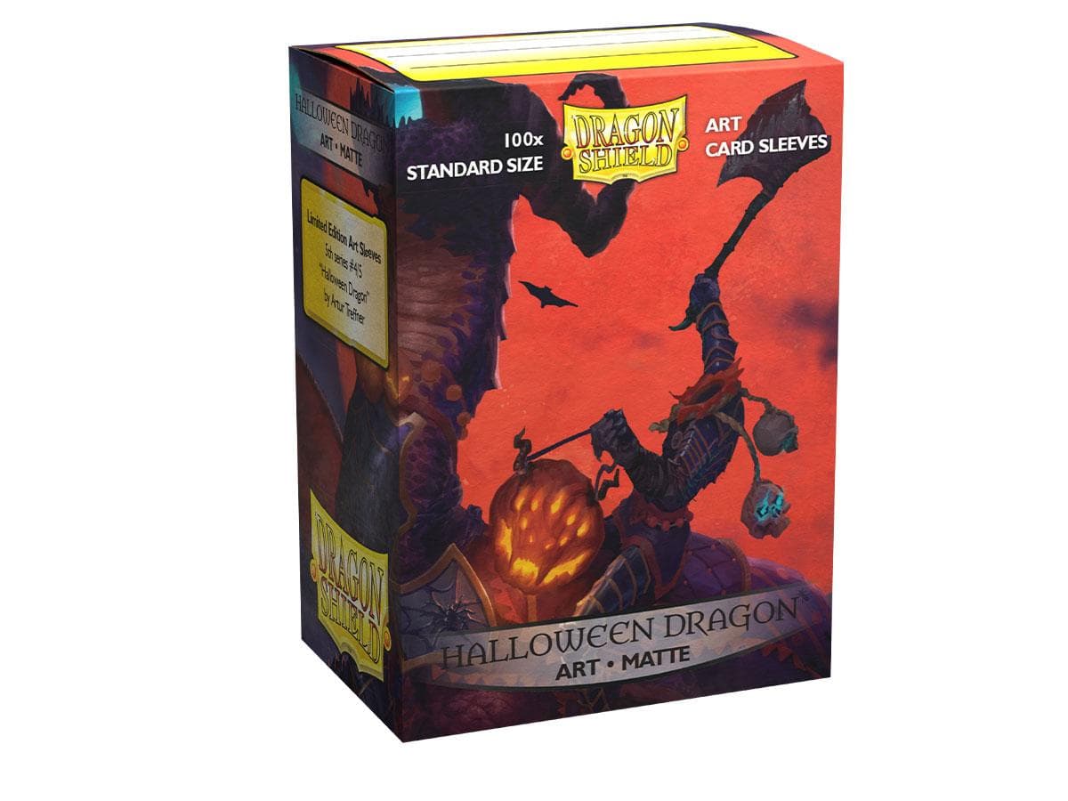Dragon Shield | Standard Size Sleeves | 100ct | Halloween Dragon (Art Matte)