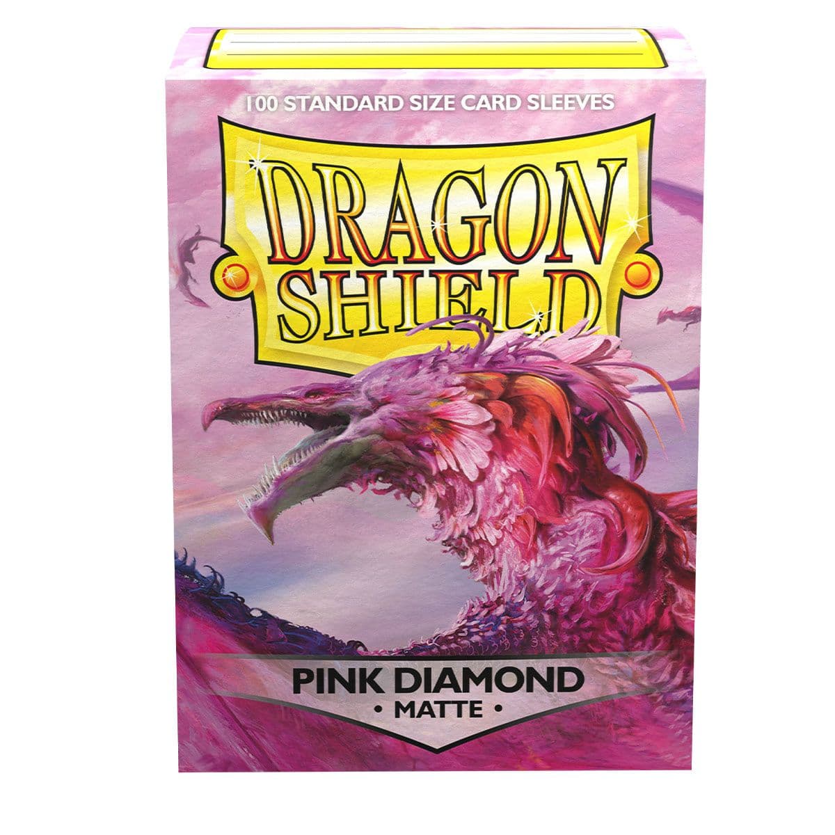 Dragon Shield | Standard Size Sleeves | 100ct | Pink Diamond (Matte)