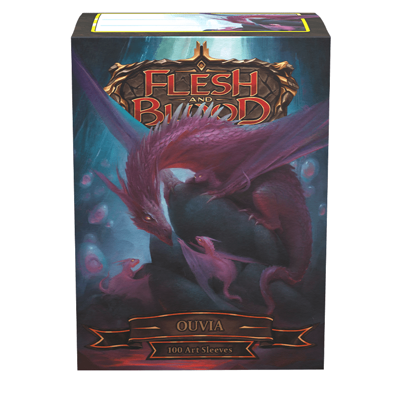 Dragon Shield | Standard Size Sleeves | 100ct | Ouvia (Flesh and Blood Matte)