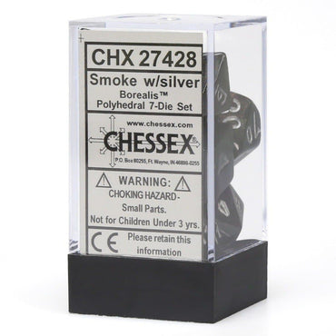CHX 27428 Polyhedral Borealis #2 Smoke/silver 7-Die Set