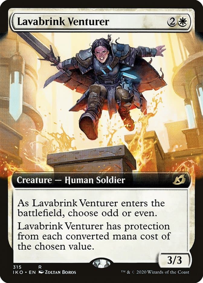 Lavabrink Venturer (Extended Art) [Ikoria: Lair of Behemoths]