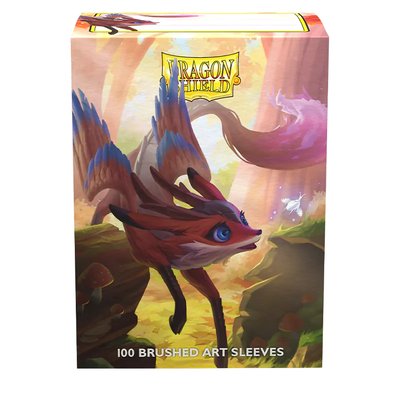 Dragon Shield | Standard Size Sleeves | 100ct | The Fawnix (Art Brushed)