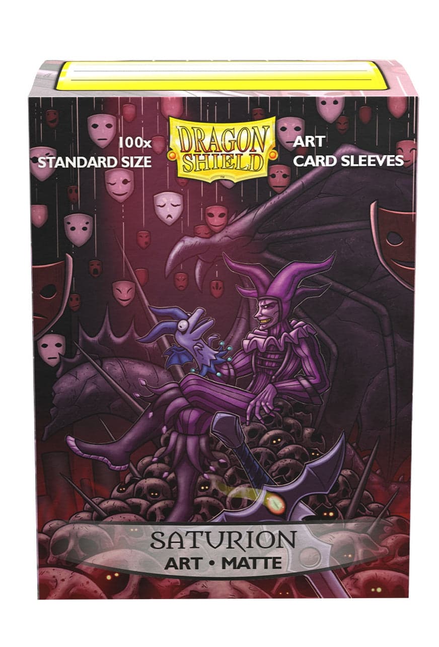 Dragon Shield | Standard Size Sleeves | 100ct | Saturion (Art Matte)
