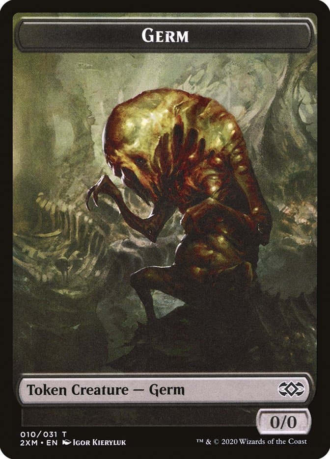 Eldrazi Spawn // Germ Double-Sided Token [Double Masters Tokens]