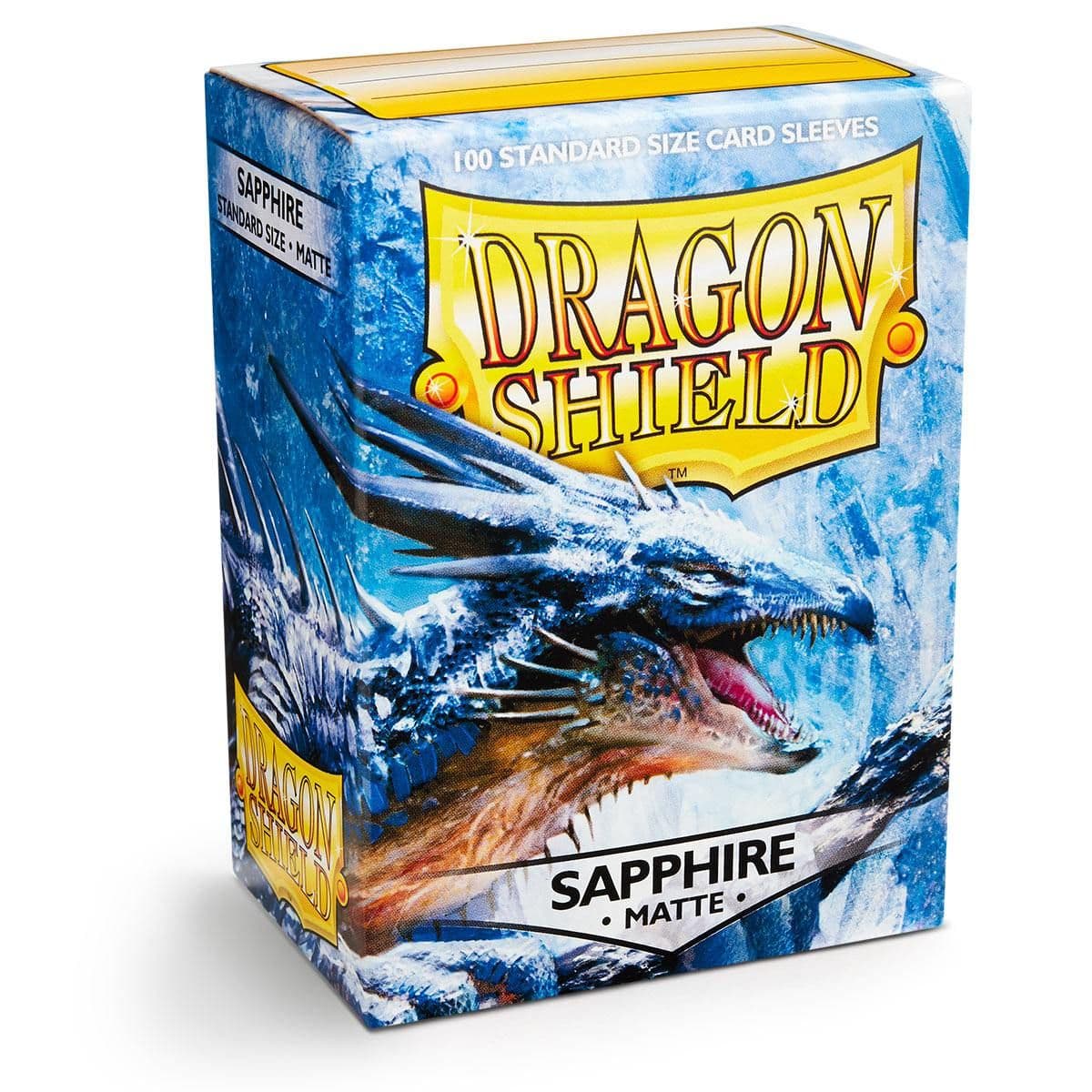 Dragon Shield | Standard Size Sleeves | 100ct | Sapphire (Matte)