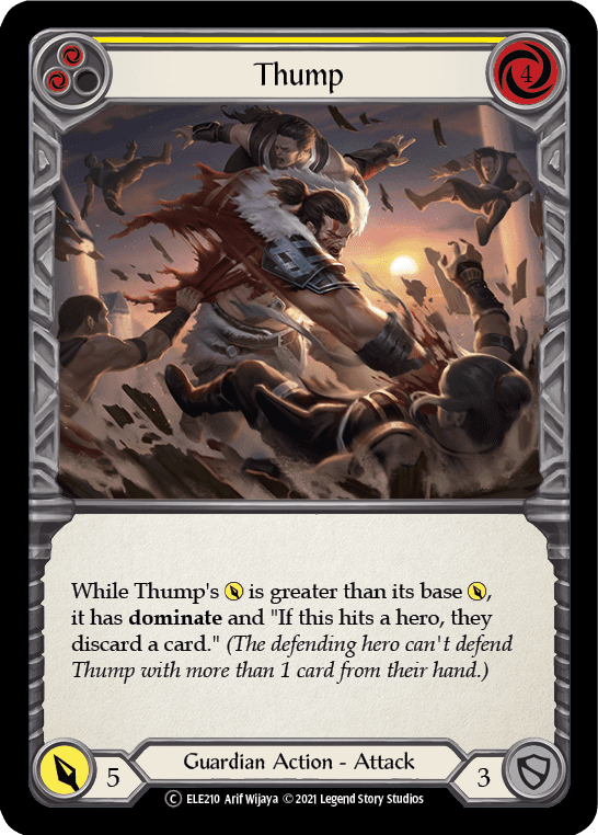 Thump (Yellow) [U-ELE210] Unlimited Normal