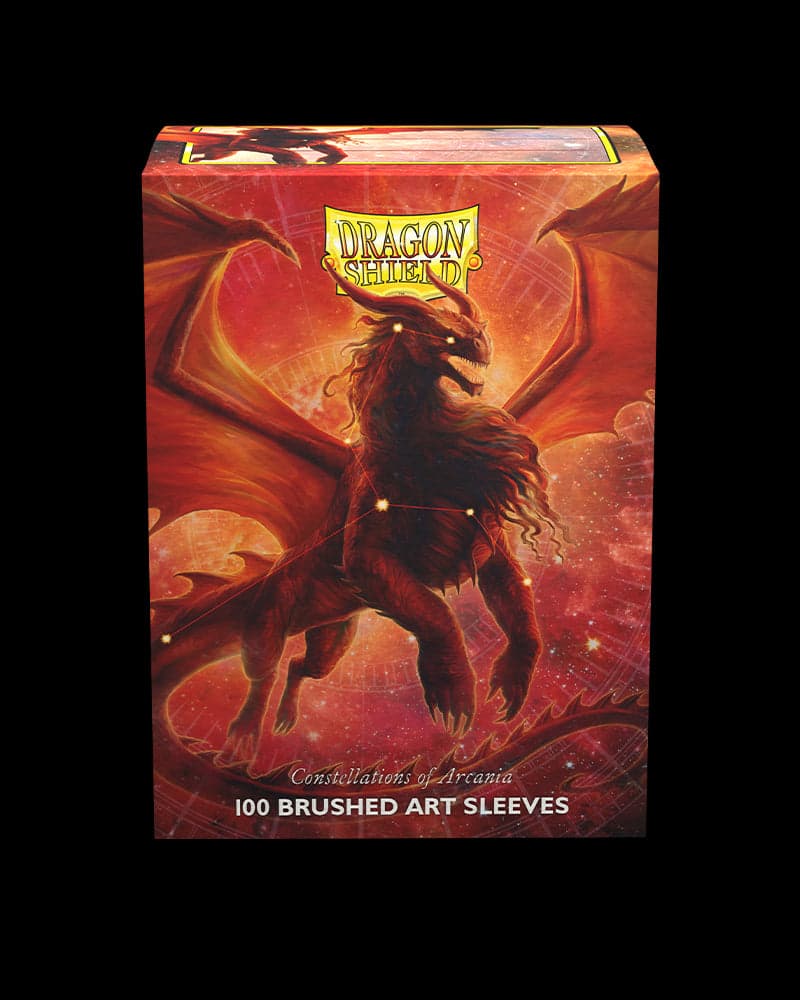 Dragon Shield | Standard Size Sleeves | 100ct | Constellations of Arcania: Rowan (Art Brushed)