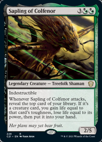 Sapling of Colfenor [Commander 2021]