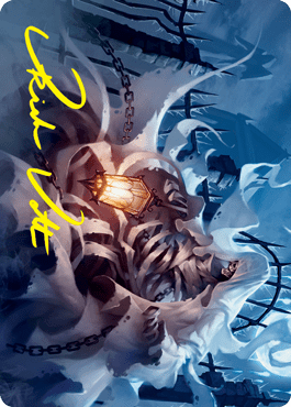 Cemetery Illuminator Art Card (Gold-Stamped Signature) [Innistrad: Crimson Vow Art Series]