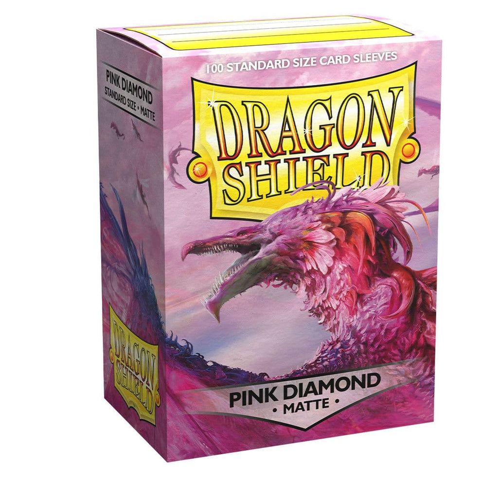 Dragon Shield | Standard Size Sleeves | 100ct | Pink Diamond (Matte)
