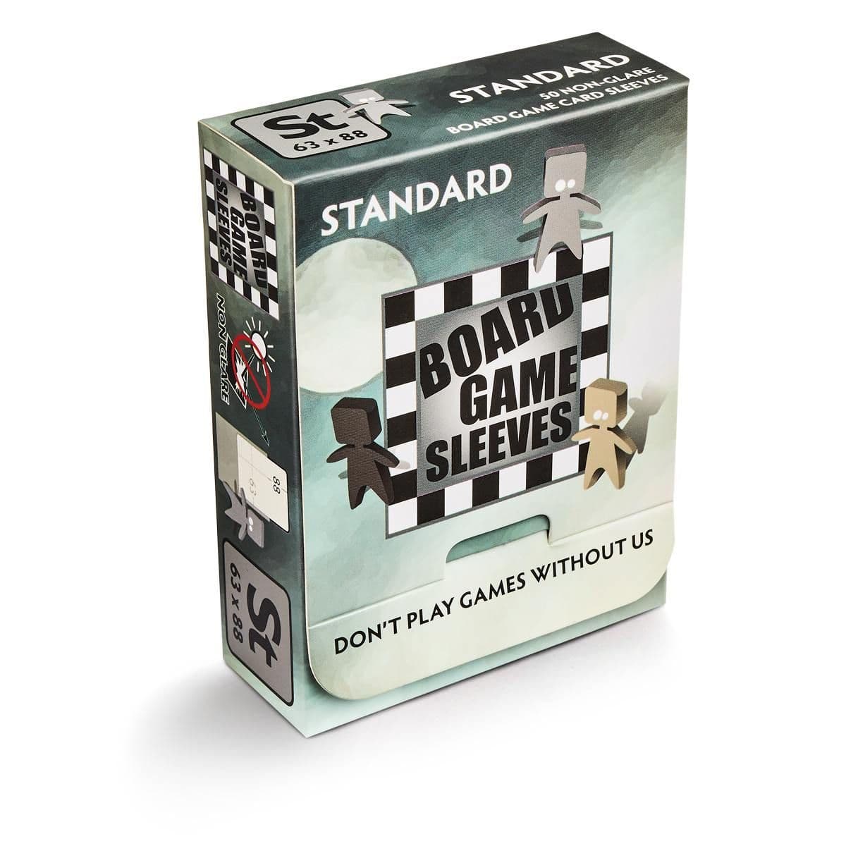 Arcane Tinmen | Board Game Sleeves | Matte (Non-Glare) | Standard (88 x 63mm) - 50ct