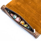 Foldable Dice Mat & Case | Brown (A12)