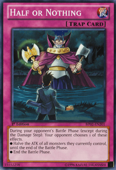 Half or Nothing [BP02-EN201] Mosaic Rare