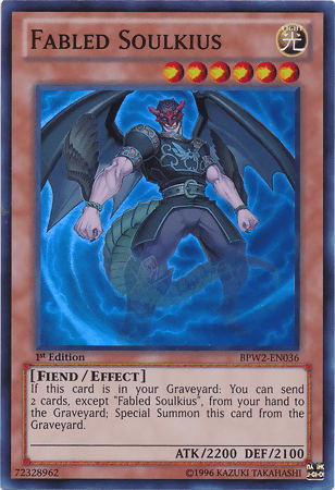 Fabled Soulkius [BPW2-EN036] Super Rare