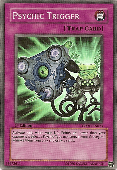 Psychic Trigger [CSOC-EN073] Super Rare