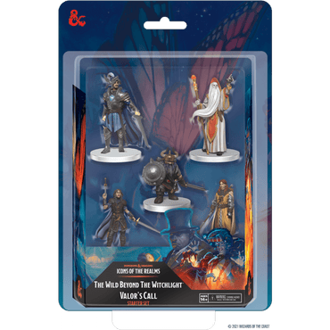 D&D Icons of the Realms Miniatures | The Wild Beyond the Witchlight | Valor's Call Starter Set