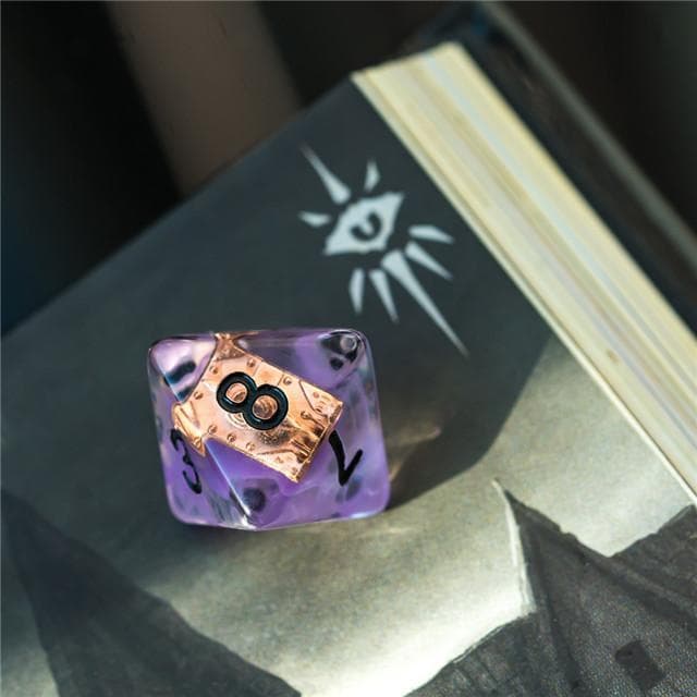 RPG Dice | "Warlock's Tome" | Set of 7